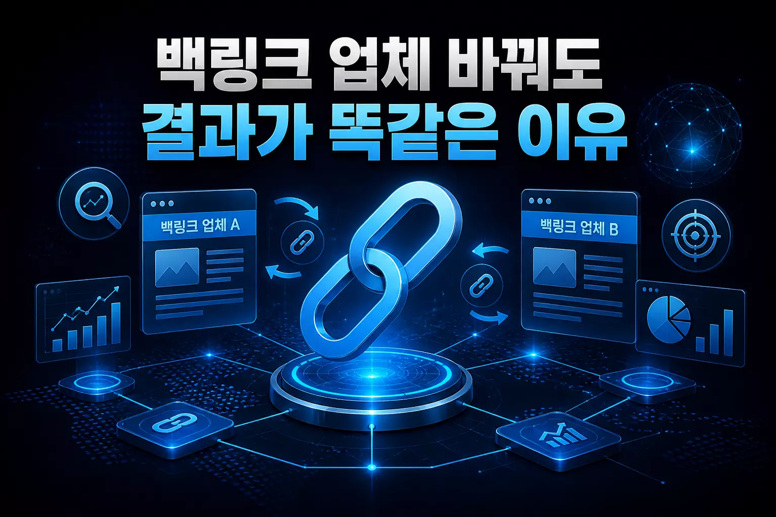 백링크 업체 바꿔도 결과가 똑같은 이유